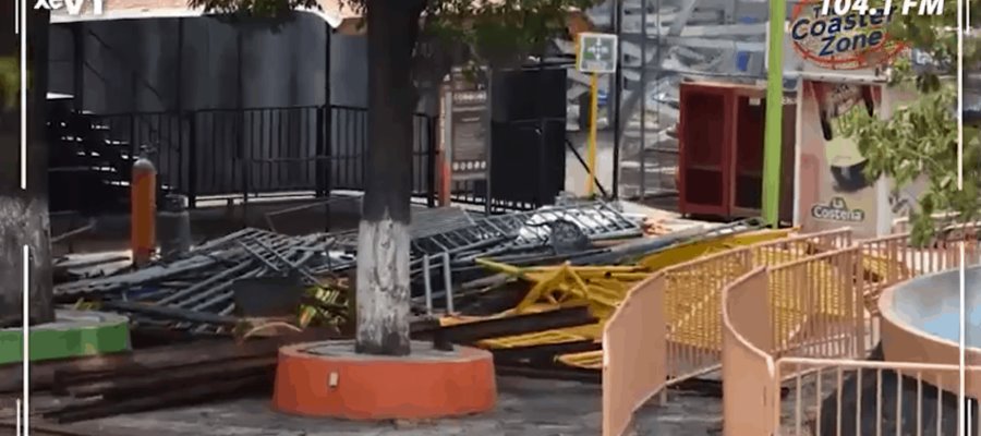 Desmantelan algunas áreas de la Feria de Chapultepec