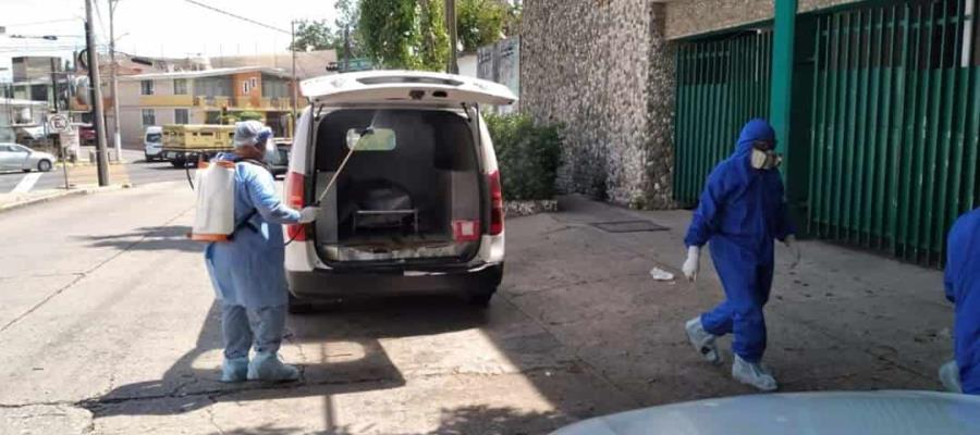 Realizan sanitización en clínica 43 del IMSS ante inconformidades del personal