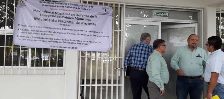 Rechaza SPIUJAT propuesta de ajuste al aguinaldo que propuso el rector ante la situación financiera de la UJAT Rechaza SPIUJAT propuesta de ajuste al aguinaldo que propuso el rector ante la situación financiera de la UJAT