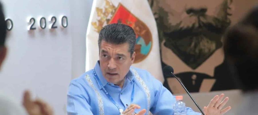 Confirma gobernador de Chiapas que está descendiendo la curva de contagios de Covid-19