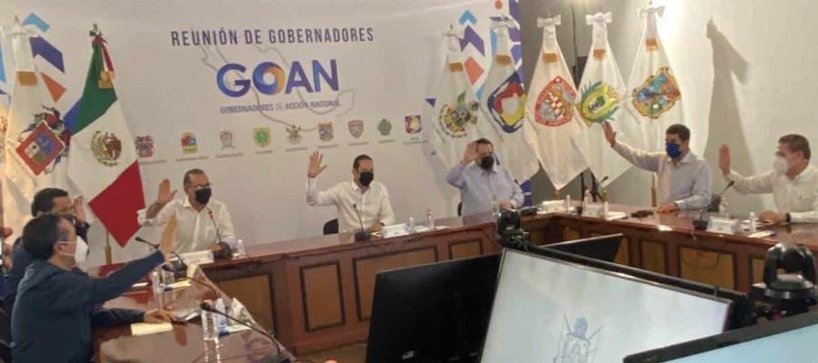Asume gobernador de Querétaro, como presidente de la GOAN