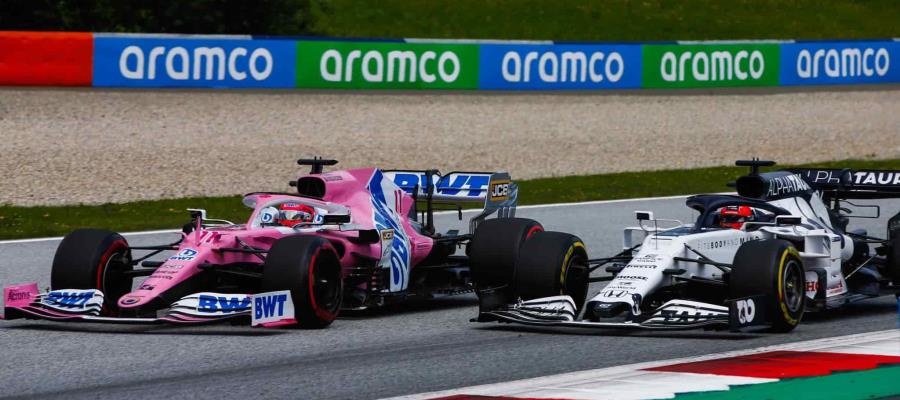 Nombran a ‘Checo’ Pérez como ‘piloto del día’ en el GP de Estiria pese a terminar en sexto lugar