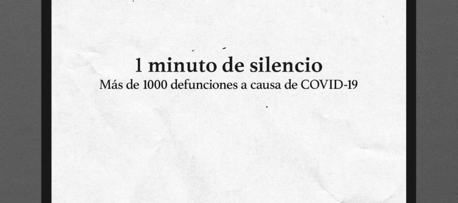 Jalisco se declara de luto al rebasar las mil defunciones por Covid-19