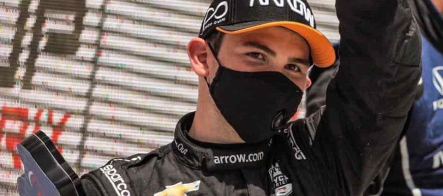 Logra mexicano Patricio O’Ward su primer podio de la temporada en IndyCar