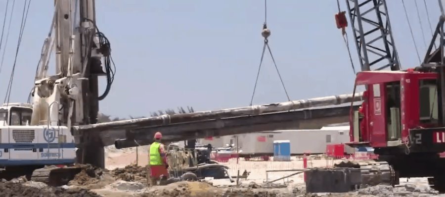 Inicia cimentación de 2800 metros cúbicos en la refinería de Dos Bocas