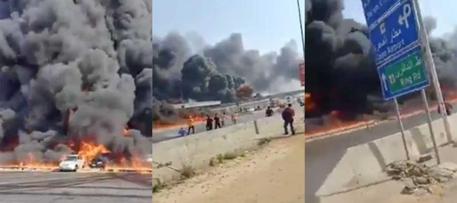 Explota oleoducto en El Cairo, hay 17 personas heridas Explota oleoducto en El Cairo, hay 17 personas heridas