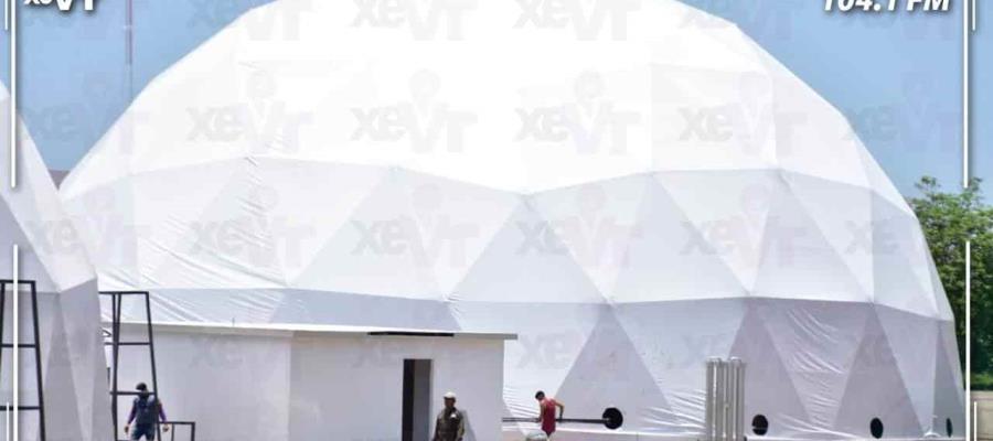 80 mdp ha ejercido el gobierno estatal en burbujas para atender pacientes Covid 80 mdp ha ejercido el gobierno estatal en burbujas para atender pacientes Covid