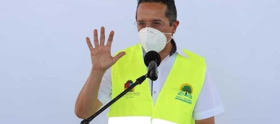 Confirma gobernador de Quintana Roo que es positivo a Covid-19 Confirma gobernador de Quintana Roo que es positivo a Covid-19