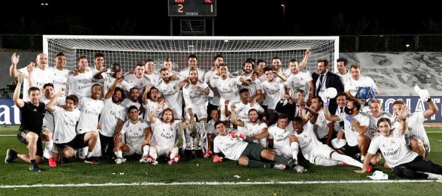 Real Madrid consigue su Liga Española 34