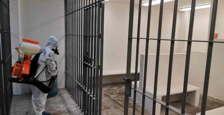 Sanitizan centros de Justicia penal en Zapata, Balancán y Tenosique