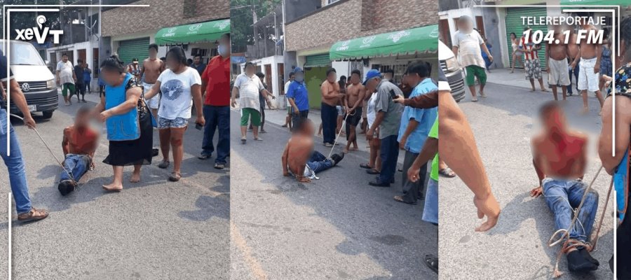 Ladrón mata a dueño de un local en Mazateupa, Nacajuca, y pobladores lo linchan Ladrón mata a dueño de un local en Mazateupa, Nacajuca, y pobladores lo linchan