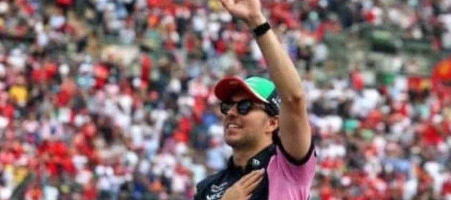 Entristece a “Checo” Pérez la cancelación del GP de México
