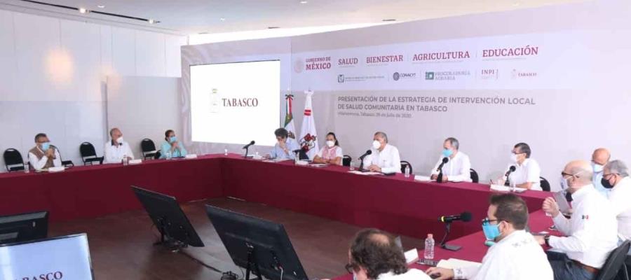 Presentan estrategia de intervención local de salud comunitaria en Tabasco