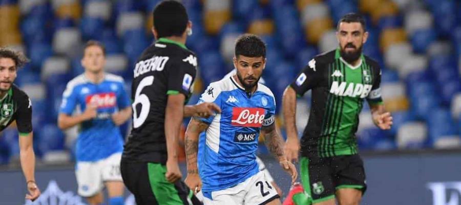 Napoli se complica su pase a la Europa League Napoli se complica su pase a la Europa League