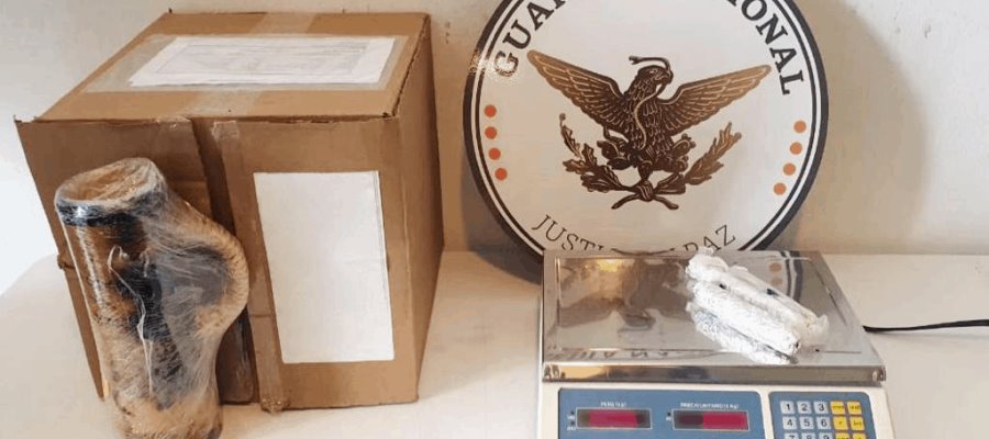 Asegura Guardia Nacional 300 pastillas de fentanilo y 770 gramos de metanfetamina