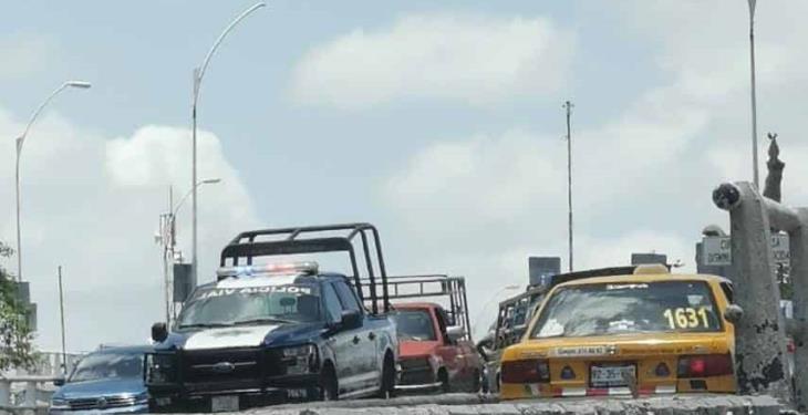 Detienen entre disparos a tres sujetos por robo de autos en Ruiz Cortines