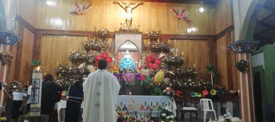 Festejos de la Virgen de Cupilco en Comalcalco serán de forma virtual por la pandemia