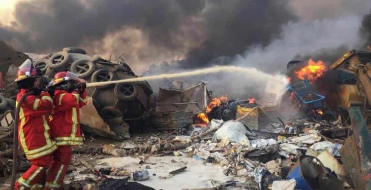 Sube a 113 el número de fallecidos a causa de la fuerte explosión en Beirut