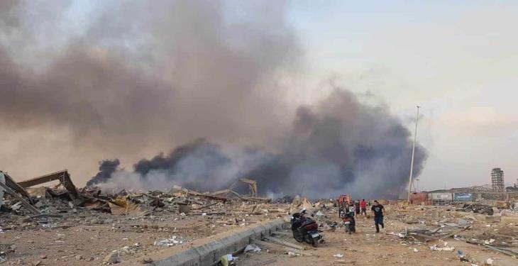 Sube a 113 el número de fallecidos a causa de la fuerte explosión en Beirut