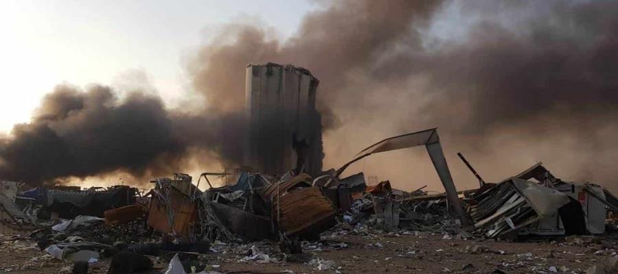 Llega ayuda humanitaria al Libano tras las explosiones en Beirut Llega ayuda humanitaria al Libano tras las explosiones en Beirut