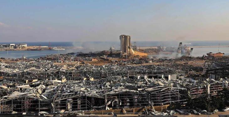 Así amanece Beirut un día después de la explosión (Fotogalería)