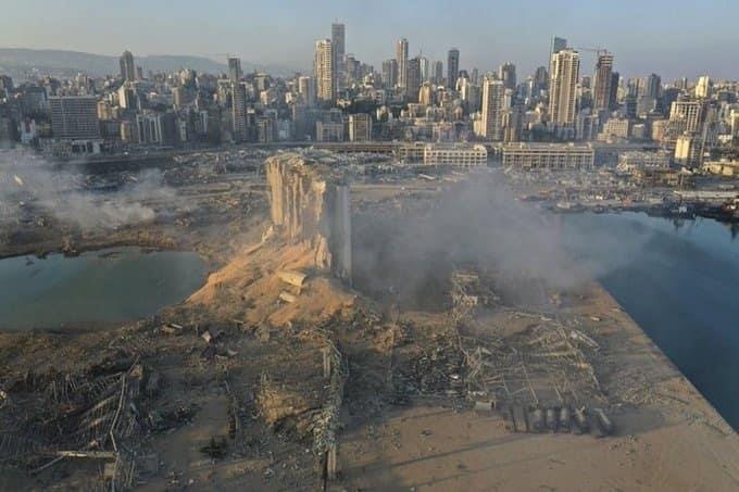 Así amanece Beirut un día después de la explosión (Fotogalería)
