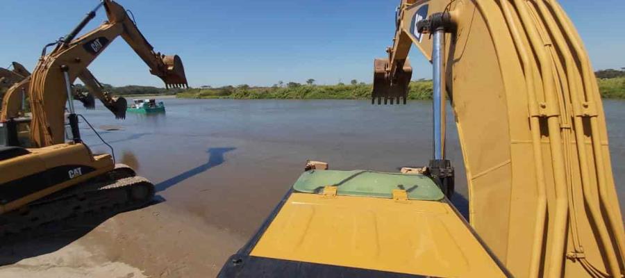 A más tardar en 15 días concluirían trabajos de desazolve en el Macayo, estima AALH