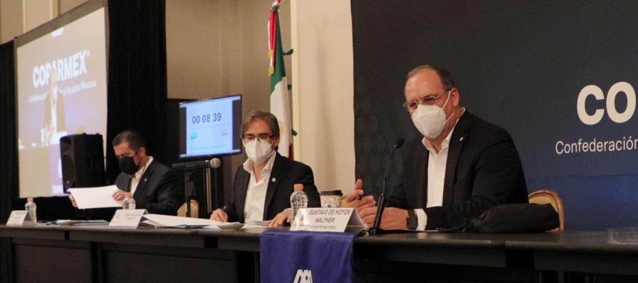 Asegura COPARMEX que alerta emitida por EU hacia México, daña la imagen del país