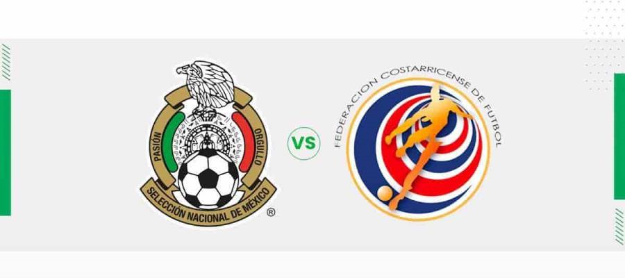 Anuncian primer partido de la Selección Mexicana; será ante Costa Rica