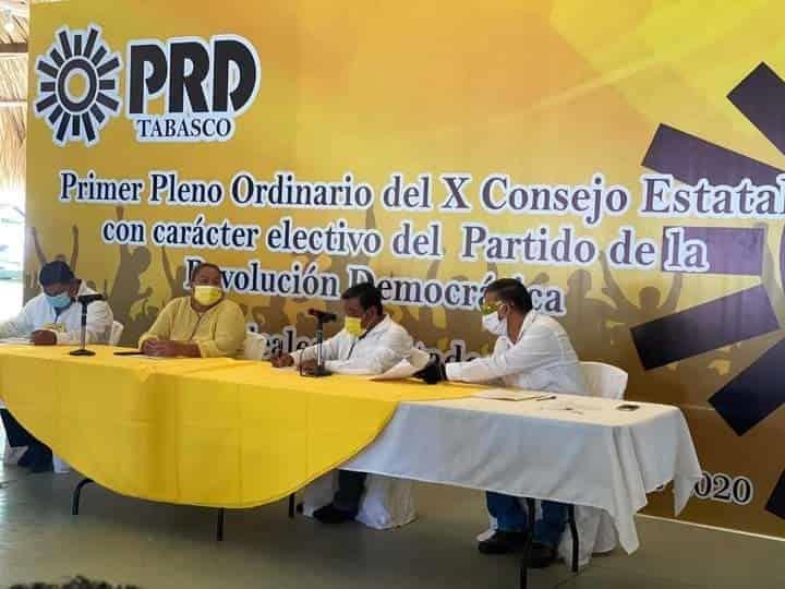 Consuma PRD renovación de la dirigencia y consejo estatal