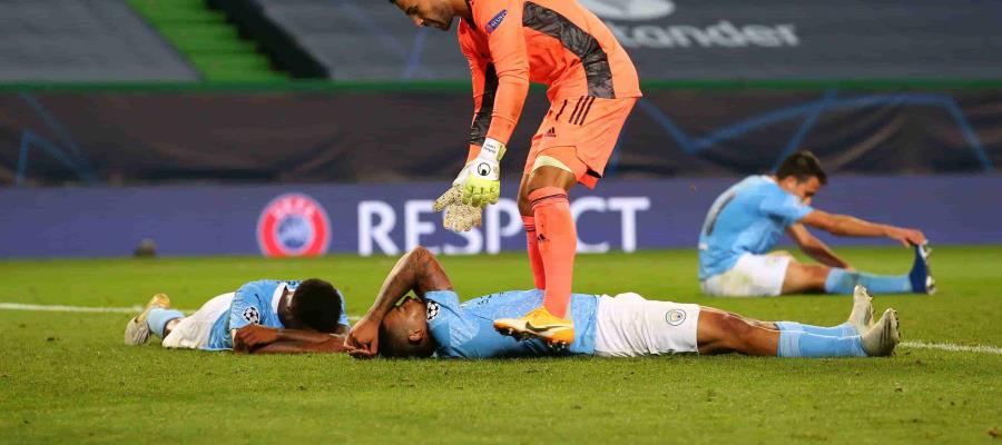 Se despide el Manchester City de la Champions League; cae 1–3 ante el Lyon en cuartos de final