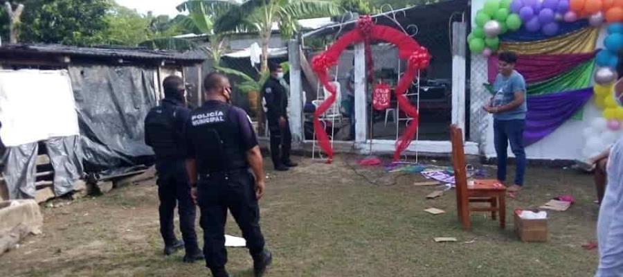 Suspenden por segunda ocasión fiesta de XV años en Comalcalco… ahora en Cocohital