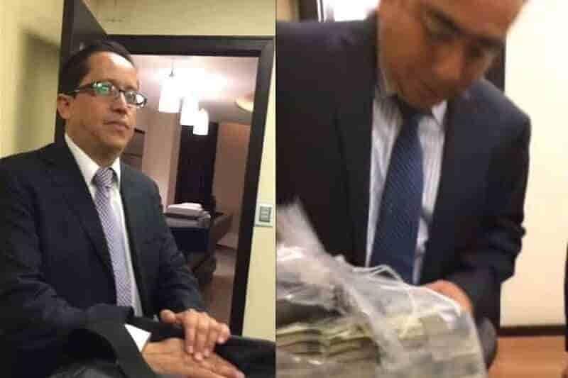 Caraveo Opengo, implicado en el video de sobornos, ahora contratista del Gobierno.