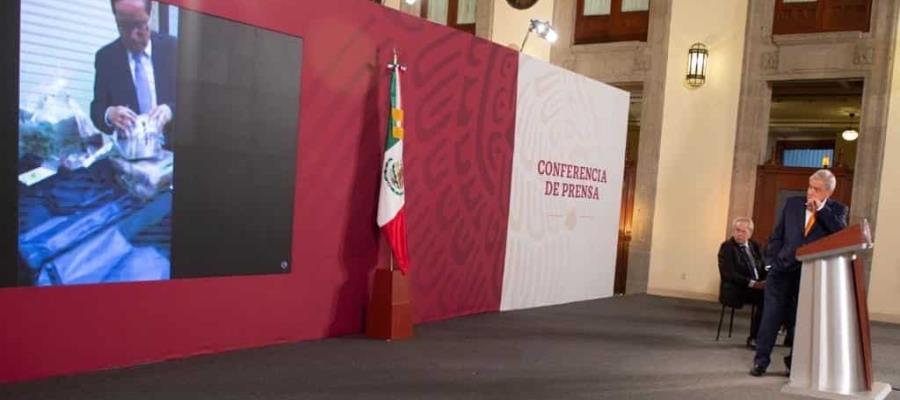 Video de exfuncionarios del Senado recibiendo sobornos muestra la inmundicia del régimen de corrupción que imperaba: AMLO