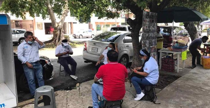 Protestan mil telefonistas en Tabasco porque Telmex quiere desconocer jubilación en empleados de recién ingreso