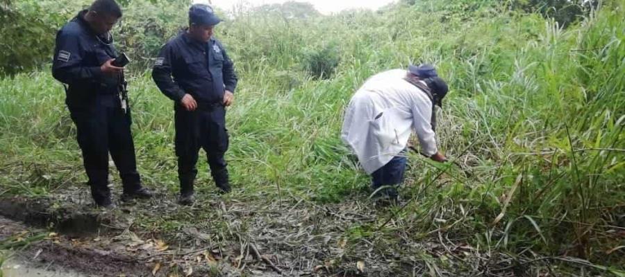 Hallan restos humanos entre la maleza en Huimanguillo