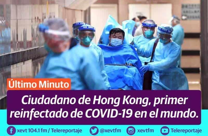 Hombre de Hong Kong, el primer reinfectado de coronavirus en el mundo Hombre de Hong Kong, el primer reinfectado de coronavirus en el mundo