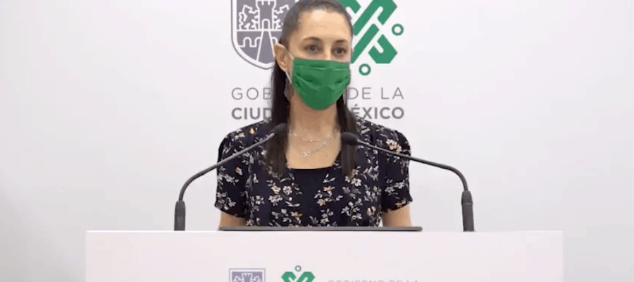 Revira Sheinbaum a quienes critican colocación del águila Juarista en el Zócalo de la CDMX