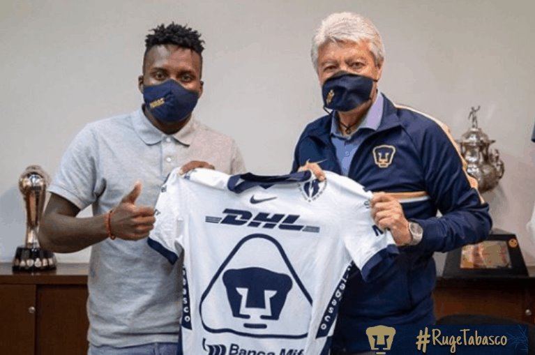 Llega “Zapatilla” Mejía como nuevo refuerzo a Pumas Tabasco