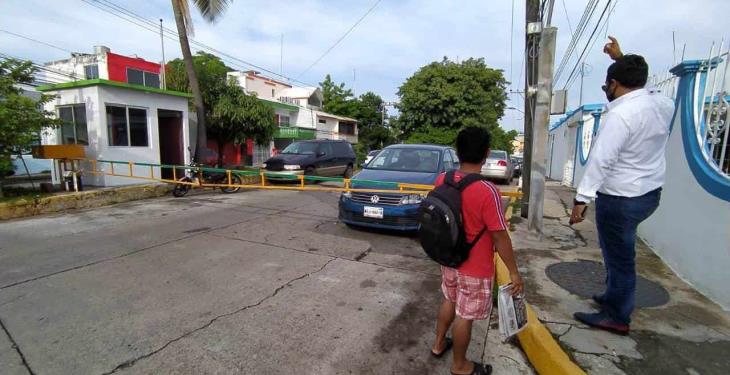 Cierran colonos de La Magisterial posibilidad de usar sus calles como vías alternas ante obra de distribuidor Universidad