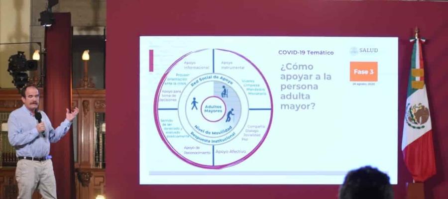 Anuncian estrategia para atención de adultos mayores durante COVID-19 en el país Anuncian estrategia para atención de adultos mayores durante COVID-19 en el país