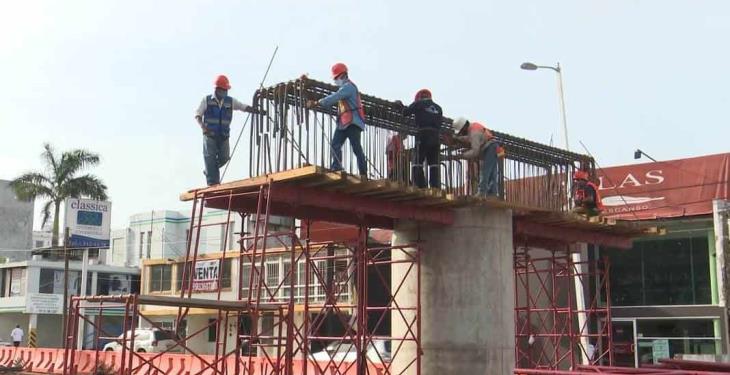 Reportan avance del 15% de la construcción del Distribuidor Vehicular Universidad