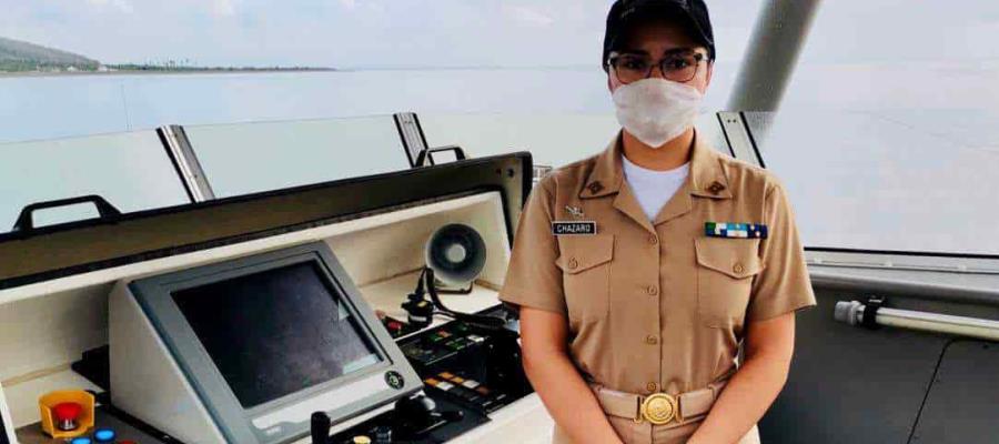 Por primera vez en la historia de la Marina, una mujer está al mando de una Patrulla Costera