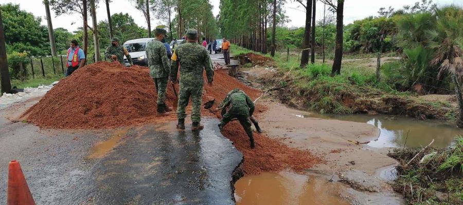 Recibirán Balancán y Teapa 5.1 mdp del Fonden tras paso de la tormenta tropical ‘Cristóbal’