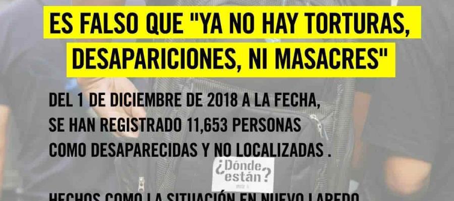 Amnistía Internacional le precisa a AMLO que desapariciones, masacres y feminicidios continúan en el país Amnistía Internacional le precisa a AMLO que desapariciones, masacres y feminicidios continúan en el país