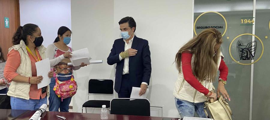 Acuerdan IMSS y padres de niños con cáncer, reuniones semanales para vigilar tratamientos Acuerdan IMSS y padres de niños con cáncer, reuniones semanales para vigilar tratamientos