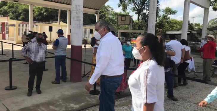 Anuncia gobernador construcción de tanque elevado en Pomoca; inaugura obras en Nacajuca por 30 mdp Anuncia gobernador construcción de tanque elevado en Pomoca; inaugura obras en Nacajuca por 30 mdp