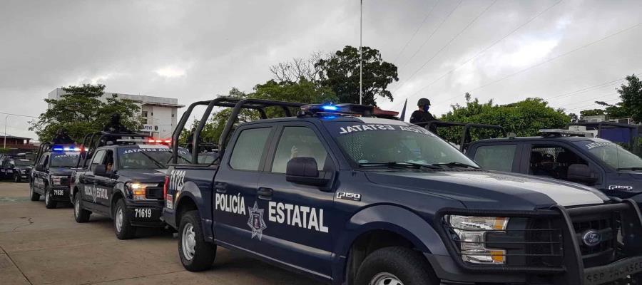 Refuerzan seguridad elementos de la SSPC en la capital del estado