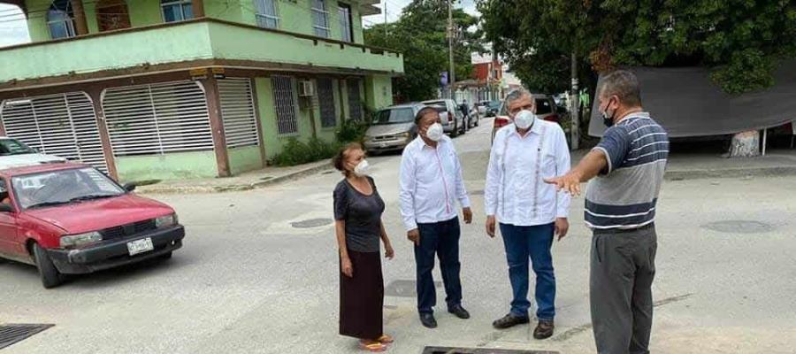 Supervisa Adán Augusto López obras en Paraíso