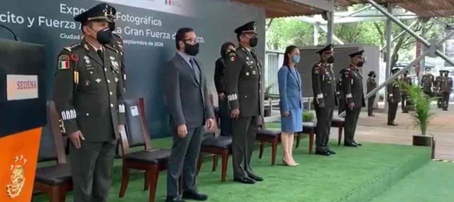 Claudia Sheinbaum agradece al Ejército por brindar su apoyo a los mexicanos durante la epidemia de COVID-19 Claudia Sheinbaum agradece al Ejército por brindar su apoyo a los mexicanos durante la epidemia de COVID-19